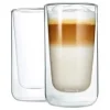 Blomus Doppelwandige Glas-Kaffeebecher Nero, 2 Stück 25