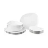 Villeroy & Boch Porzellan Geschirr-Set Organic, 4 Personen (12-tlg.) 41