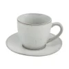 Broste Copenhagen Handgemachte Tasse Mit Untertasse Nordic Sand 11