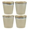 HKliving Handgemachte XS Becher 70’s, 4er-Set 41