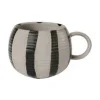 Bloomingville Handgemachte XL-Tasse Serina Gestreift 16